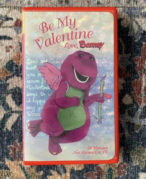 Barney Be My Valentine Love Barney Vhs 2000 For Sale Online Ebay