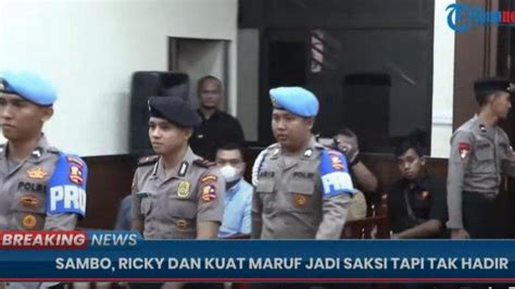 PENAMPILAN Bharada E Jalani Sidang Etik Richard Eliezer Tampil Gagah