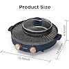 Amazon Joydeem Electric Grill With Shabu Shabu Hot Pot Compact Korean Bbq Hotpot Combo