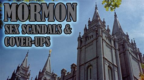 Mormon Sex Scandals Cover Ups YouTube