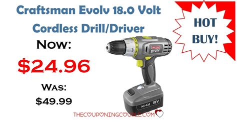 Craftsman Evolv V Cordless Drill Driver Only Cordless