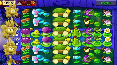 Survival Fog In Plants Vs Zombies PvZ Gameplay Mod Menu Plants Vs