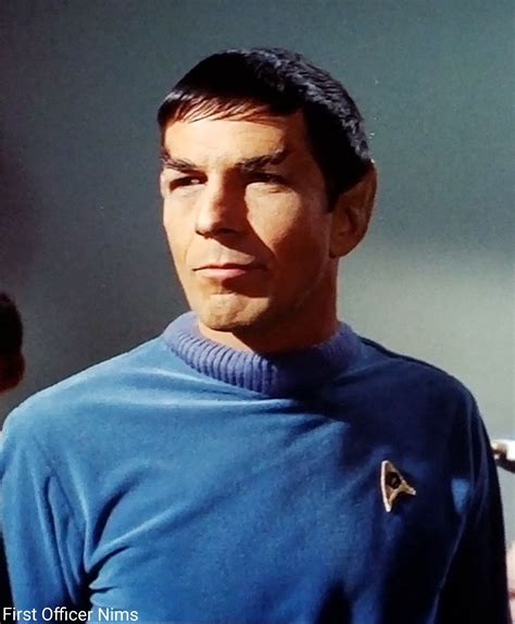 Leonard Nimoy Spock Star Trek The Cage 1965 First Officer Nims Star Trek Tos Star Wars