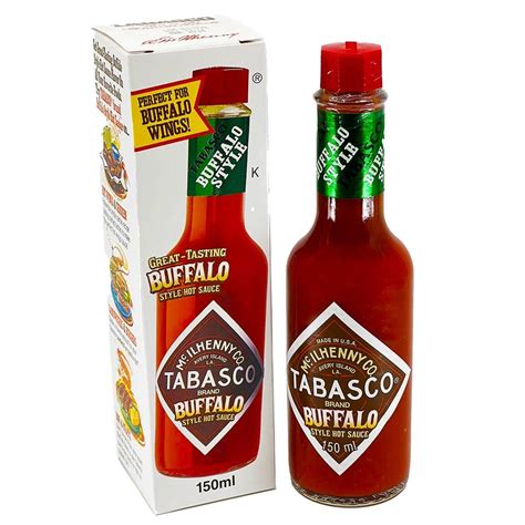 Tabasco Buffalo Style Hot Sauce 150ml Grill Budech