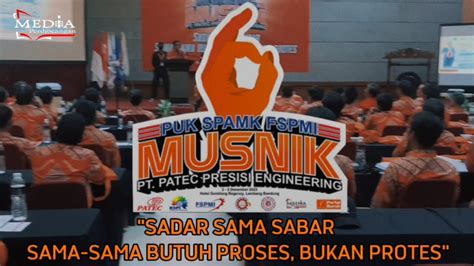 Musnik Puk Spamk Fspmi Pt Patec Presisi Engineering Lembang