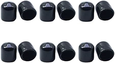 Uxcell Pcs Rubber End Caps Mm Id Vinyl Vinyl Round End Cap