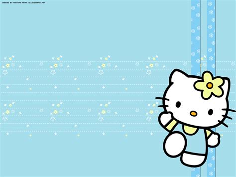 Blue Hello Kitty Wallpaper - WallpaperSafari