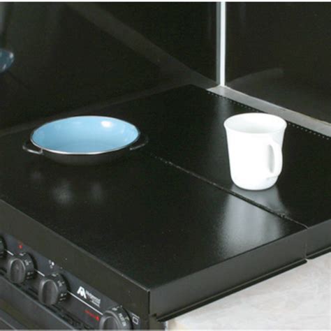 Camco RV Stove Top Cover - Black - Camco Outdoors | Camco Outdoors