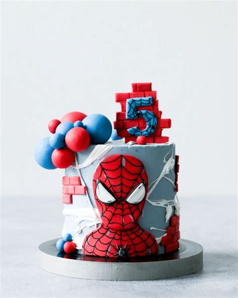 Las Mejores Ideas De Dise O De Pasteles De Spiderman Para Cumplea Os