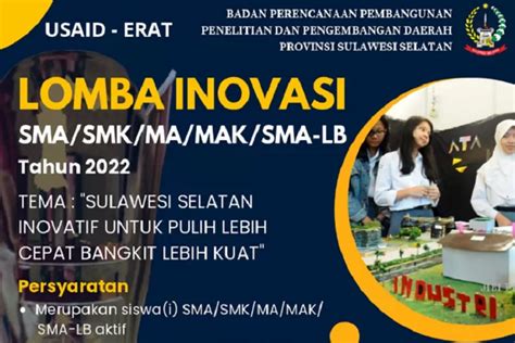 Punya Inovasi Yuk Ikut Lomba Inovasi Berhadiah Puluhan Juta Rupiah