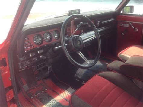 1980 Jeep Cherokee Chief Widetrack S Red Exterior W Red Black