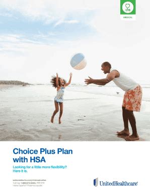 Fillable Online Choice Plus Plan With HSA Uhc Fax Email Print