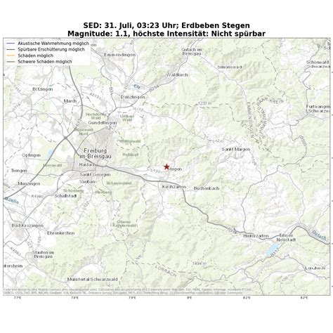 Kleines Erdbeben M1 1 In Stegen