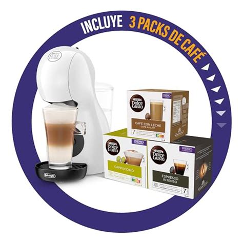 Dolce Gusto De Longhi Nescafé Piccolo XS EDG110 WB Cafetera Cápsulas