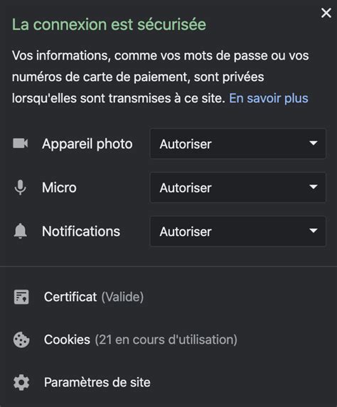 Autoriser L Acc S Votre Cam Ra Et Votre Micro Aide Destin E Aux