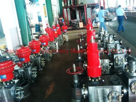 API Spec 6A High Pressure Surface Safety Gate Valve With Pneumatic