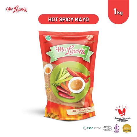 Jual Mc Lewis Mayo Hot Spicy Kg Shopee Indonesia