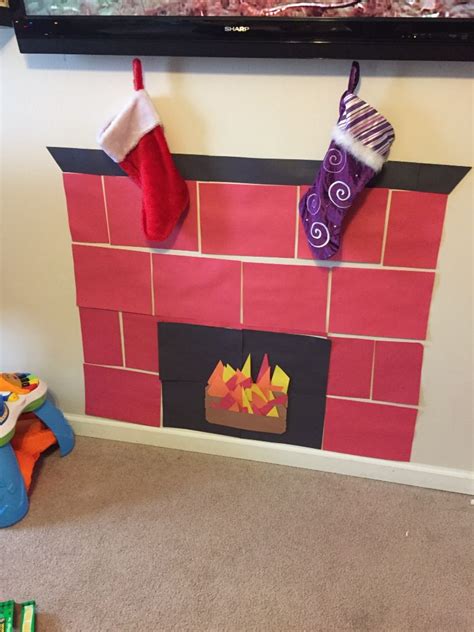 Diy Paper Fireplace