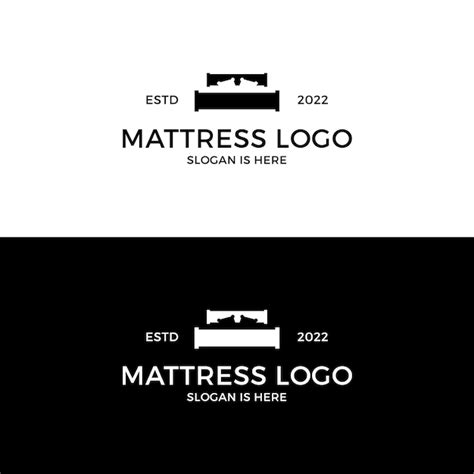 Premium Vector Mattress Logo Design Inspiration