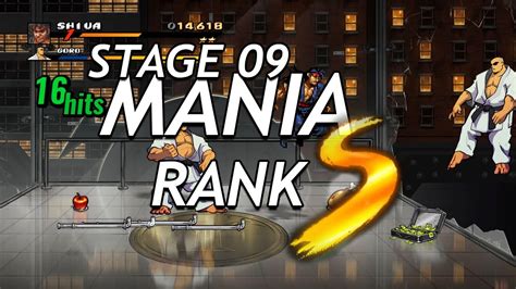 Streets Of Rage Stage S Rank Mania Youtube