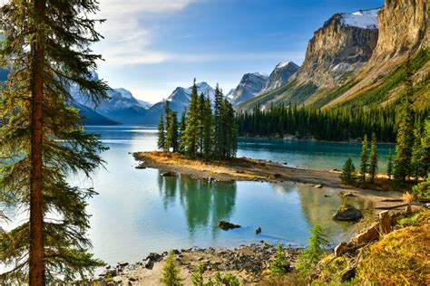 Spirit Island In Maligne Lake Jasper National Park Canada Alidays