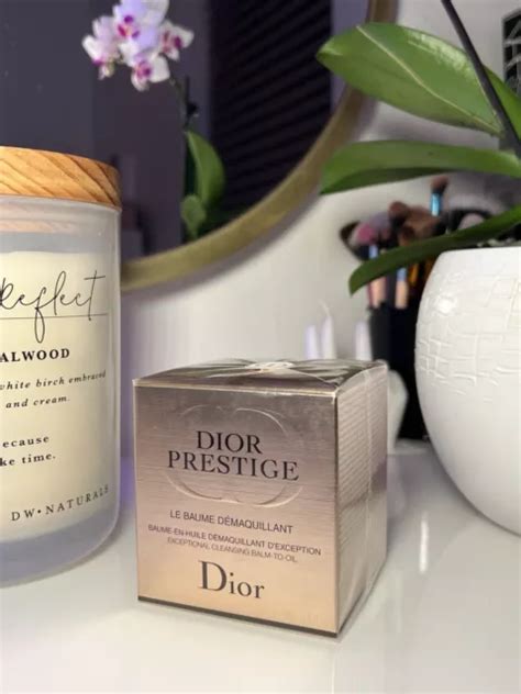 Dior Prestige Exceptional Cleansing Balm To Oil Ml New Sealed