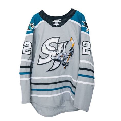 San Jose Barracuda Jersey History Hockey Jersey Archive