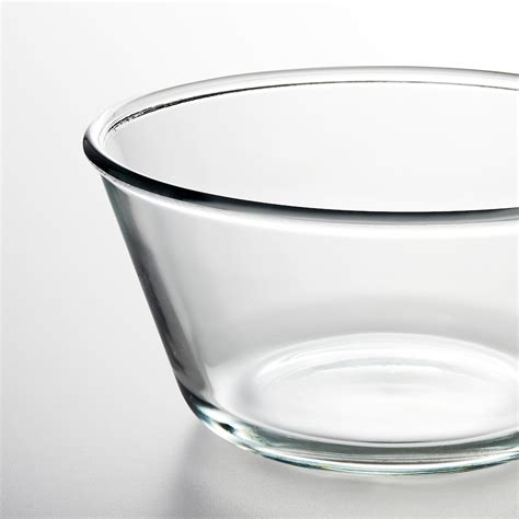 Vardagen Serving Bowl Clear Glass 20 Cm Ikea