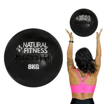 Wall Ball Bola De Peso 8 Kg Para Treino Funcional Medicine Funcional