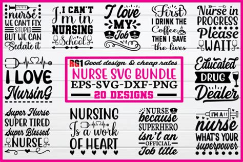 Nurse Svg Bundle Bundle · Creative Fabrica