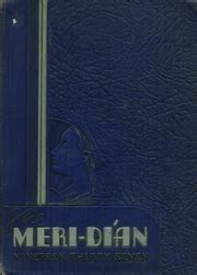 Meridian High School - Meri Dian Yearbook (Meridian, MS), Covers 1 - 2