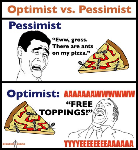 Optimist vs. Pessimist (PIC)