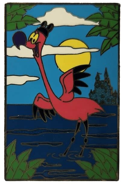 68312 Yo Yo Flamingo With Mickey Ears Fantasia 2000 Walt Disney