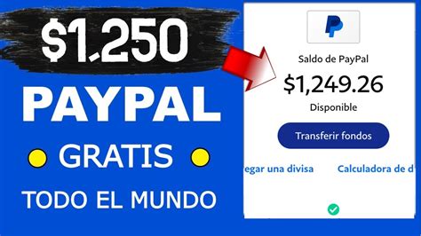 RECIBE 750 A 1 250 En 5 Minutos A PayPal Ganar Dinero Por Internet