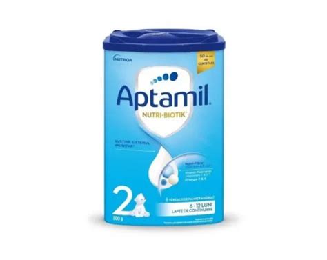 Aptamil 2 Lapte Praf Formula De Continuare 6 12 Luni 800g Ropharma