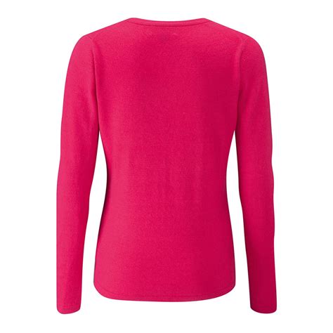 Hot Pink Cashmere V Neck Cardigan Brandalley