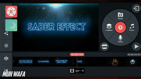 Text Saber Effect Android Tutorial Kinemaster X Alightmotion Youtube