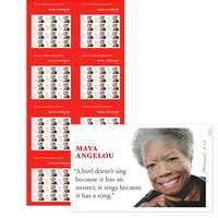 Maya Angelou - United States Postage Stamp