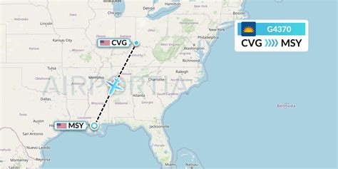 G4370 Flight Status Allegiant Air Cincinnati To New Orleans AAY370