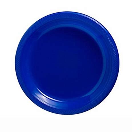 Platos Azules Desechables De Colores Art Culos Para Fiestas