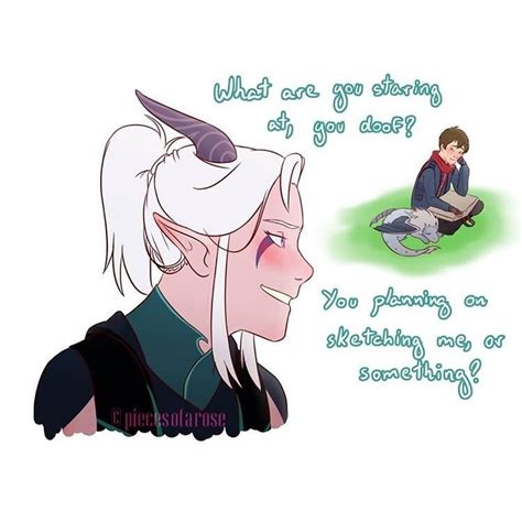 The Dragon Prince Rayla And Callumpart 1 Dragon Princess Prince Dragon Cute Comics