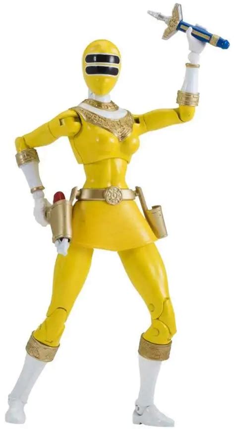 Power Rangers ZEO Legacy Build A Megazord Yellow Ranger Exclusive 6 5