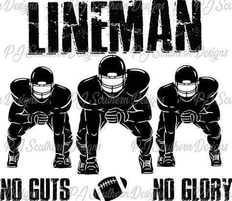 Lineman No Guts No Glory - Etsy