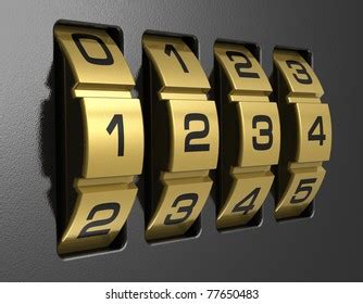 915 4 digit lock Images, Stock Photos & Vectors | Shutterstock