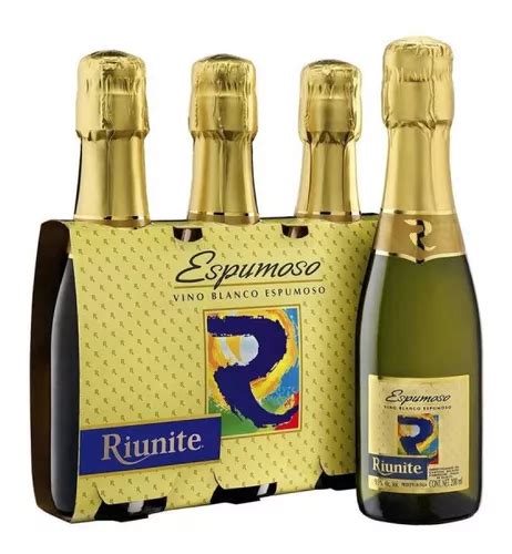 Vino Espumoso Blanco Riunite 3 Botellas De 200 Ml MercadoLibre