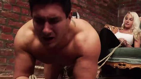 Blonde Girl Fucks Guy With Her Heels And A Dildo XHamster