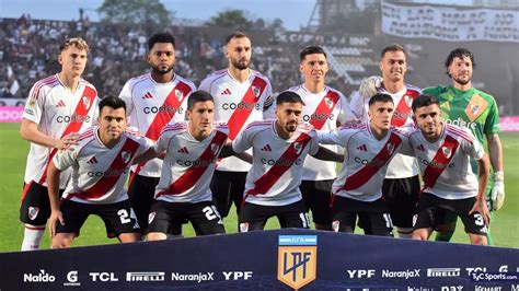 Los Puntajes De River Vs Platense Por La Liga Profesional TyC Sports