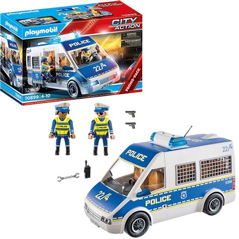 Playmobil Police Van With Lights And Sound