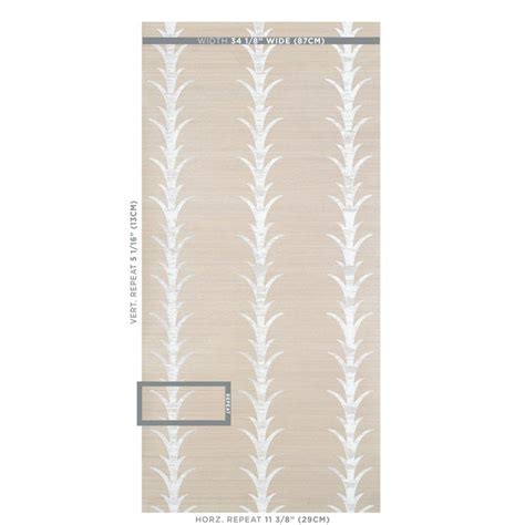 schumacher acanthus stripe wallpaper
