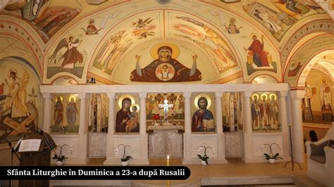 Live Utrenia I Sf Nta Liturghie N Duminica A A Dup Rusalii